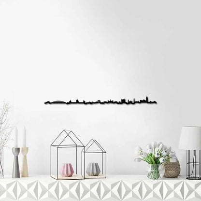 Skyline Valladolid skyline in wood - Skylinecity