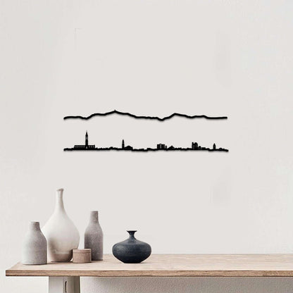 Skyline Valls skyline in wood - Skylinecity
